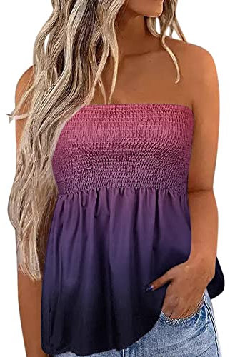 Oberteile Damen Damen Criss-Cross Tie Back Neckholder-Tops Sexy Y2k-Tops Rückenfreies Cami Sommer Lässige ärmellose Tops Geraffte Lace-up Cami Bandana Top Cropped Tank Top Elegant Lässig Urlaub