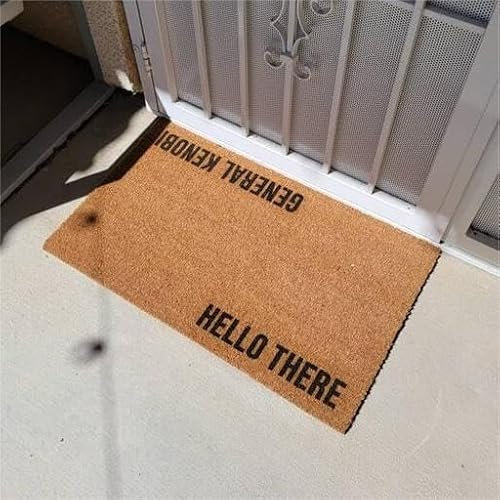 Ecosides Hello There MAT, Hello Goodbye Doormat, Hello Doormat, Hello Goodbye Door Mat, Hi Doormat, Hi Door Mat, Housewarming Gift