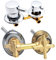 2/3/4/5 Voies Mitigeur Robinets de douche, Laiton Robinets de bain Entraxe 9cm/10cm/12,5cm/14,5cm, Mitigeur Salle Bain pour Cabine Ou Hammam (9cm,Intubation 4 Sortie)