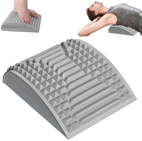 Traxenta Rückenstrecker, Align Nacken Und Rückenretter Kissen,Rückenstrecke | Oberflächen-TPE-Material, Gerät Comfort Neck Back Stretcher, Rückendehner Original Nackenstrecker Nacken-Kissen
