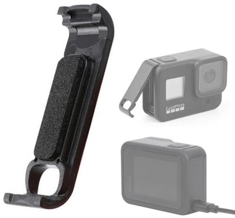 Sostituzione Coperchio Batteria Porta Laterale Per Gopro Hero 8, Coperchio Batteria Passante Con Porta Di Ricarica Type-C Parte Di Riparazione Accessori Fotocamera Adatto Per Gopro Hero 8