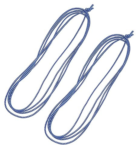 KONTONTY 2 Stück Elastische Springgummibänder aus Polyester für Kinder Jungen Mädchen für Sporttraining und Gewichtsverlust Klassisches Outdoor Spielzeug