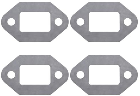 The Lord of the Tools 4 Lot Joints d'échappement pour Moto Joint Interface de Tuyau d'échappement GAS38 pour Mini Véhicule Tout-Terrain 49CC Mini Moto 38 Mm Gris
