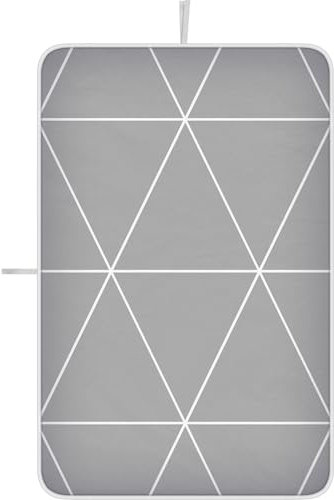 smart&gentle Copertura da Stiro Super Morbida per Tavolo 100x65 cm – Termoresistente, Antiscivolo, con Protezione Umidità per Ferro a Vapore – Tappetino da Stiro Made in Germany
