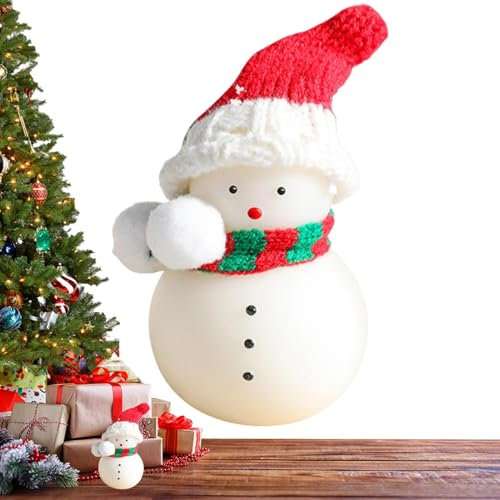 Salyeeluly Weihnachtskerze, Kerze, dekorative Kerzen, Weihnachts-Duftkerze, handgefertigte dekorative Kerze für Heiligabend