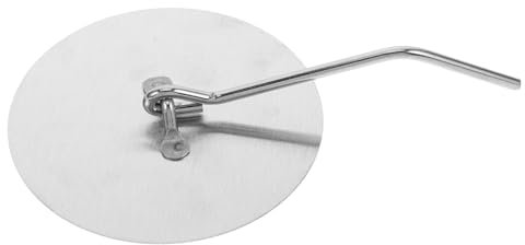 Alipis Couvercle De Fondue Extincteur Portatif pour Foyer Outil D'éteignoir pour Foyer Foyers en Métal Mini Cheminée Couverture De Foyer Rond Foyer Portatif Silver L'acier Inoxydable Qui