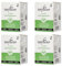 Lashfactor Lot de 4 lingettes nettoyantes pour l'hygiène quotidienne des paupières et les yeux fatigués et secs, à base de plantes, emballées individuellement, démaquillant naturel, 30 lingettes