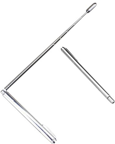 BESPORTBLE De Sourcier Pour L'eau Et L'usage Spirituel Lot De 2 Bâtons De Sourcier En Acier Inoxydable Faciles À Utiliser Et À Ranger Pour Les Aventures En Plein Air