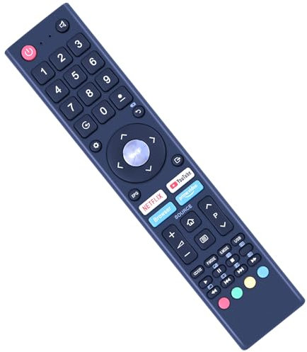 MOVHEIYL GCBLTV02BDBIR Ersetz Fernbedienung für ChangHong CHiQ TV L50H7N L55H7N GCBL-TV02BDBIR U58H7N U43H7N U50H7N U55H7N L32H7N L40H7N L43H7N