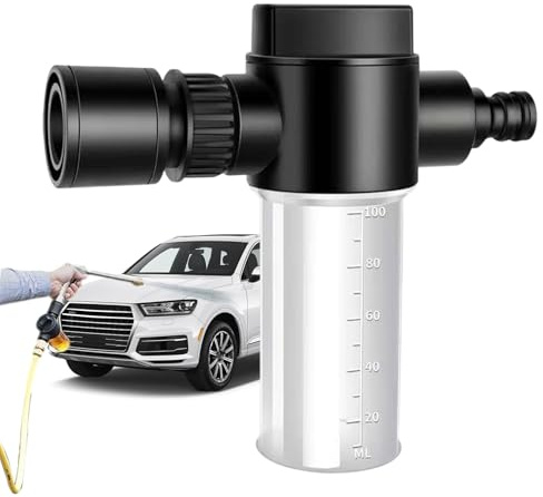 Tubo in schiuma per lavaggio auto, dispenser di sapone da 100 ml con, attrezzatura per irrigazione portatile, strumento per prato esterno, detergente spray di precisione per adulti e