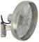 LUCCI AIR Ventilador de pared Breeze con mando a distancia, ventilador de pared con función giratoria automática, diámetro de 46 cm, acero