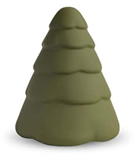 Cooee Design Snowy 20cm Olive, Keramik, Weihnachtsbaum, Tanne, Weihnachtsdekoration