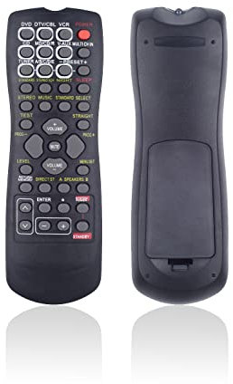JISOWA Replacement Remote Control for Yamaha RX-V659 RAV252 WE45850 DTX-5100 HTR-5860 RAV254 WE45870 HTR-N5060 DTX-1100 DTX-3000 HTR-5740 HTR-5750 HTR-5840 HTR-5930 RX-V457 RX-V557 YHT-450 AV Receiver