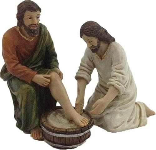 dekoprojekt Krippenfigur Passionsfiguren:Die Fußwaschung