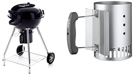 Sochef G20040210 Barbecue Pupo 47 & Weber 7447 Compact Rapidfire Chimney Starter