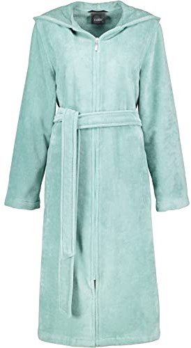 Cawö Home Bademäntel Damen Kapuze 837 seegrün - 44 XS