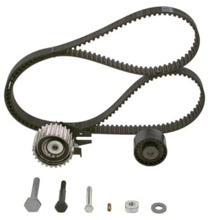 BOSCH Zahnriemensatz 1 987 946 676 Zähnezahl 199 24mm 1599mm Kompatibel mit OPEL ZAFIRA B A05 INSIGNIA Caravan Astra J Sports Tourer P10 Astra H Caravan A04, FIAT Ducato Kastenwagen 250, 290