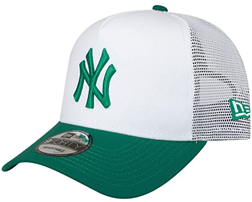 New Era 9Forty Snapback Trucker Cap - New York Yankees weiß