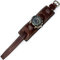 Uhrenarmband aus Leder, braun, 18 20 22 24 26 mm, handgefertigt, Nato-Armbanduhr, 22 mm