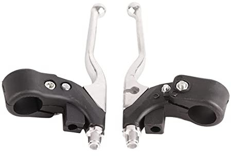 Bremshebel, 1 Paar Universal 22 Mm/7/8 Zoll Lenkerbremshebel Aluminium Fahrradbremsgriff Fahrrad Vorne Und Hinten MTB-Bremse Für 47 Cc 49 Cc Mini Pocket Dirt Bike ATV