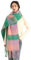 Damen Schal, Kariert übergroßer Winter SchaltuchKaro Schultertuch Plaid Deckenschal Modeschal Weich Warm Strickschal Oversized Herbstschal Warme Winter Stola mehrfarbig,Lila Rosa Grün