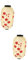Alipis 2 Stk Kirschblütenlaterne Papierlaternen für draußen asia laterne japanischer lampion Ramen-Laterne deko Kirsche hängende Laterne Schreibtischlampe Ornament schmücken Seidentuch