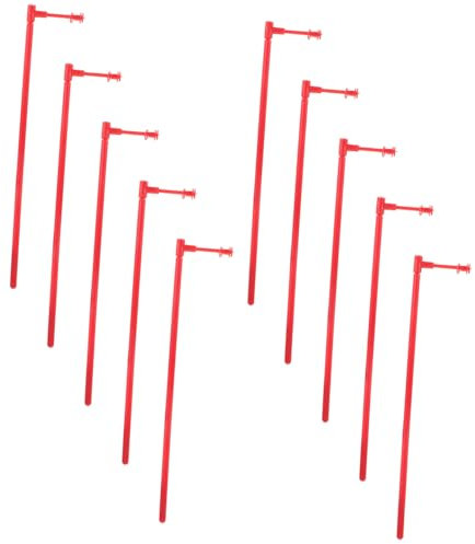CAXUSD 10Sätze Windmühlen Ersatzstäbe DIY Windrad Stangen für Windmühlenbau Stäbe für Garten Windräder Ersatzteile für Windmühlen Pinwheel Rods Parts