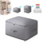 beijieaiguo Faltbare Aufbewahrungsbox, Aufbewahrungsbox Kleidung, selbstpressende Aufbewahrungstasche, Bettdecken-Aufbewahrungstasche, Spind Organizer (54 * 42 * 60cm)