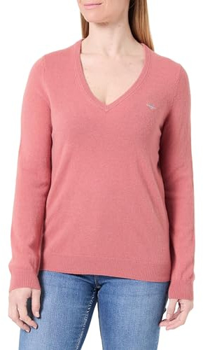 Gant Herren Extrafine Lambswool V-Neck Pullover (1er Pack)