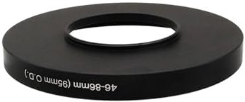 for 95-mm-Mattebox oder 86-mm-Objektivfilter. Mattebox-Adapterfilter-Step-Up-Ring 46/49/52/55/58/62/67/72/77/82 mm-86 mm (95 mm Außendurchmesser)(55mm)
