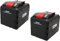 Parkside Performance® 20 V 12 Ah Smart Batterie PAPS 2012 12 Ah Batteria Accu per serie Parkside X20V Team