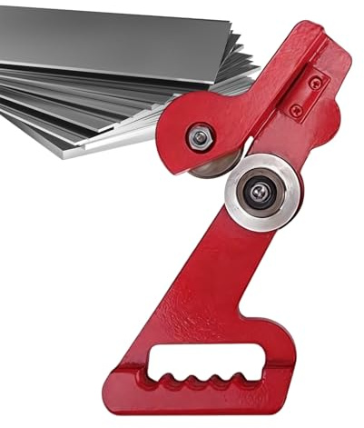 Blechschere,Robustes Handzug-Doppelrad-Werkzeug Für Schwere Arbeiten,Einstellbare Metallschere - Für Aluminium Stahl Blech Pappe Luftkanäle Und Heizung Lüftung Systeme