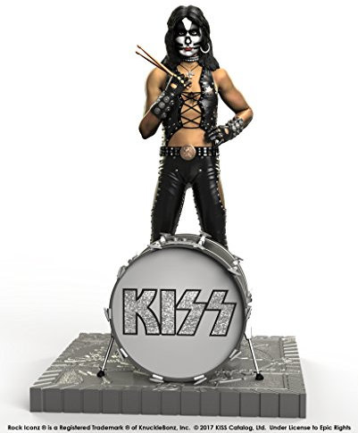 Knucklebonz Kiss/Kiss (Hotter Than Hell) The Catman Rock Iconz Statue