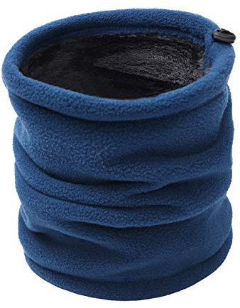 TAGVO Fleece Halswärmer, Winter Thermo Nackenwärmer Schal, Elastische Halsmanschette, Multifunktional Winddichter Ski Halswärmer, Sturmhaubenmaske für Damen und Herren - Universalgröße