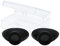 Super Sunnies Slim Flex UV-Augenschutz, FDA-konform, schwarz