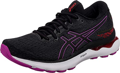 ASICS Nimbus 24 Straßenlaufschuhe für Frauen Pink Weiß 37 EU
