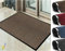Abaseen Door Matts Indoor & Outdoor Washable Large Kitchen Barrier Mat Heavy Duty Non-slip Rubber Back Entrance Rug Shoes Scraper Super Absorbent Front Door Mat Carpet (120x180 cm, Brown)