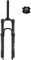 ZECHAO 120mm Federweg Fahrrad Gabel MTB,Magnesiumlegierung Schnellspanner Scheibenbremse 26 27,5 29in Manual/Crown Lockout MTB Gabeln Fahrrad Federgabel (Color : Black-Manual Lock, Size : 26inch)