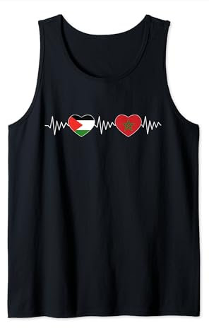 Maroc Palestine Drapeau Palestine Gaza Free Palestine Débardeur