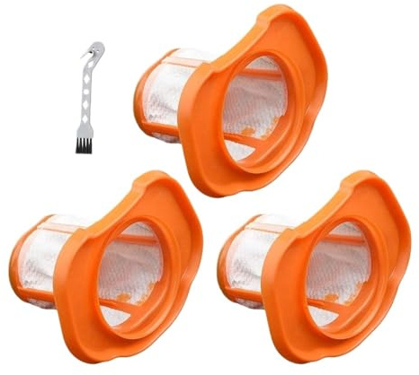 Lipski 3 filtros, compatibles con Black+Decker BHHV320B BHHV320J BHHV520BF repuestos de aspiradora Robot barredora