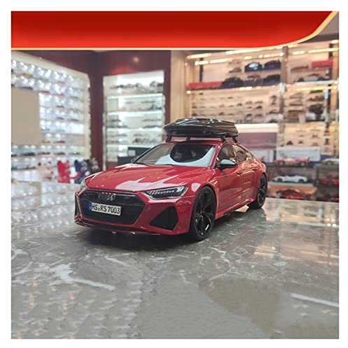 DRModel Motorfahrzeuge Replika Auto 1/18 Diecast Für Audi RS7 SportBack 2021 Simulation Legierung Sportwagen Modell Erwachsene Sammlung Souvenir Display Originalgetreue Nachbildung