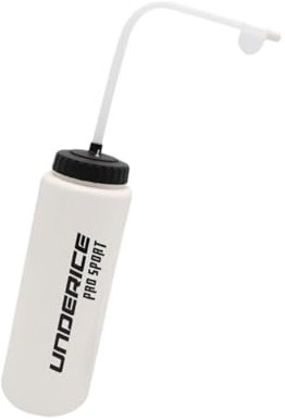 rockible Bouteille de Sport 1L pour Les Modes de Vie Actifs, Blanc