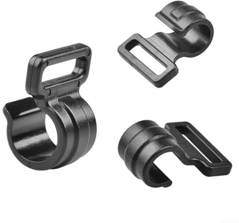 Secure and Easy to Use C Shaped Pole Clips for Canopy Tents Pack of 10 (19 * 20 * 14mm)