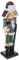 OKUMEYR Nutcracker Soldier Figure Christmas Ornament Unique Xmas Decoration for Home Hotel Restaurant and Shop Holiday and Festive Cheer