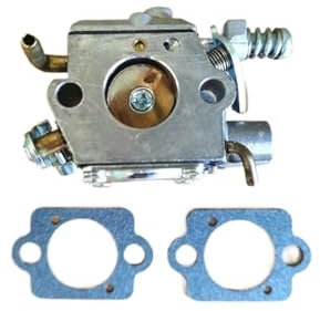 Accessory Carburetor with Gasket Compatible with CS-350T CS-350TES CS-351 CS-350WES 2 Stroke 2.5HP Chainsaw carb 35 36 WT-897(with Gasket)