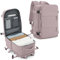 SZLX Sac à Dos Voyage Cabine 40x20x25 Ryanair Bagage Cabine 40x20x25 pour Ryanair Sac de Voyage Bagage à Main Avion Femme Sac à Dos Ordinateur Portable Imperméable Sac à Voyage Homme 20L Rose Clair