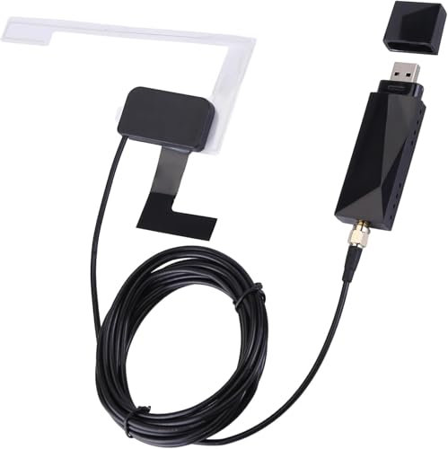 DAB Car Aerial DAB+ Car Radio Adapter Digital Tuner Audio Receiver Antenna for Most Android Car Stereo