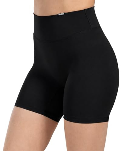SMILODOX Shorts Damen SoftFeel Darbie, High Waist Yogashorts, Feuchtigkeitsableitende Radlerhose, atmungsaktiv & schnelltrocknend, 4-Wege-Stretch, ideal für Yoga, Pilates & achtsames Training