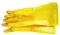 12 Paar hochwertige teXXor Haushaltshandschuhe - Gummihandschuhe - Latex gelb - lebensmittelgeeignet nach EN 374 und EN 388 (10/XL)