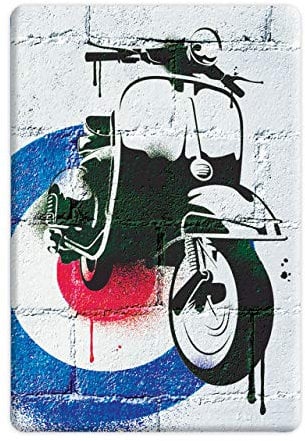 Retro Mod 'Scooter' Vintage Vespa (Fridge Magnet)